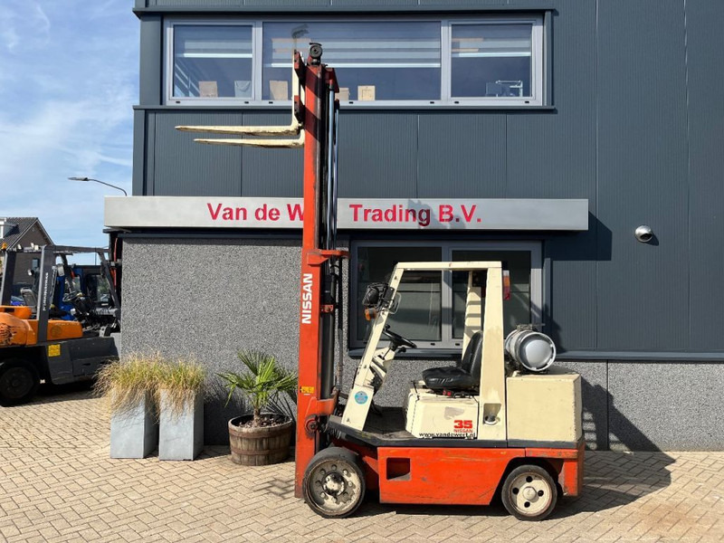 Nissan FG35U heftruck dulpo310 freelift 3e functie LPG COMPACT - Gas gaffeltruck: billede 2 Nissan FG35U heftruck dulpo310 freelift 3e functie LPG COMPACT - Gas gaffeltruck: billede 2