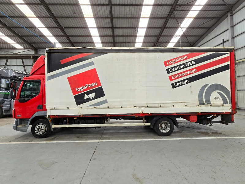 Lastbil med presenning DAF LF 45 220 / EURO 5 / AIRCO / MANUEL / DHOLLANDIA 2000kg: billede 8