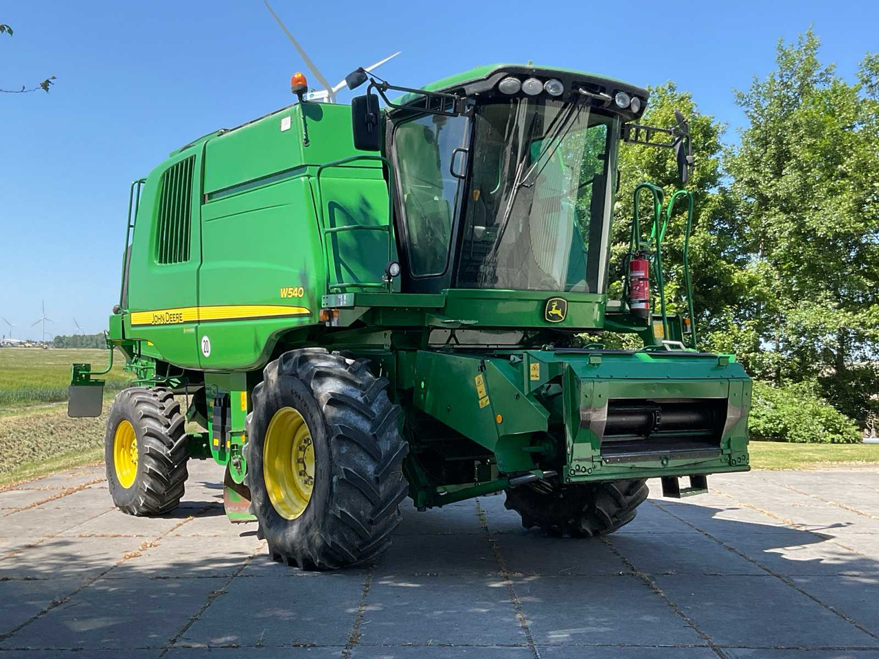 John Deere W540 - Mejetærsker: billede 4 John Deere W540 - Mejetærsker: billede 4