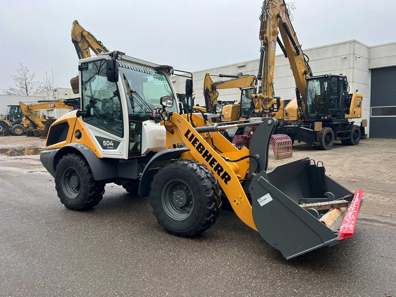 Liebherr L504 Compact - Gummihjulslæsser: billede 4 Liebherr L504 Compact - Gummihjulslæsser: billede 4