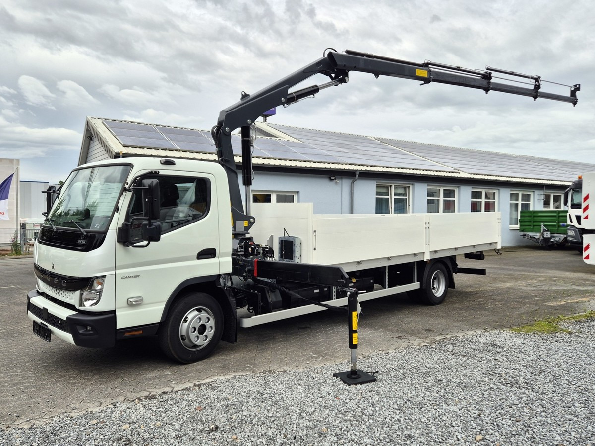 FUSO FUSO 9C18 Canter Alu Pritsche 5.5m Kran 3x hydr. - Ladbil: billede 1 FUSO FUSO 9C18 Canter Alu Pritsche 5.5m Kran 3x hydr. - Ladbil: billede 1