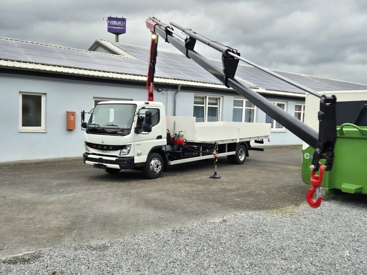 FUSO FUSO 9C18 Canter Alu Pritsche 5.5m Kran 3x hydr. - Ladbil: billede 1 FUSO FUSO 9C18 Canter Alu Pritsche 5.5m Kran 3x hydr. - Ladbil: billede 1