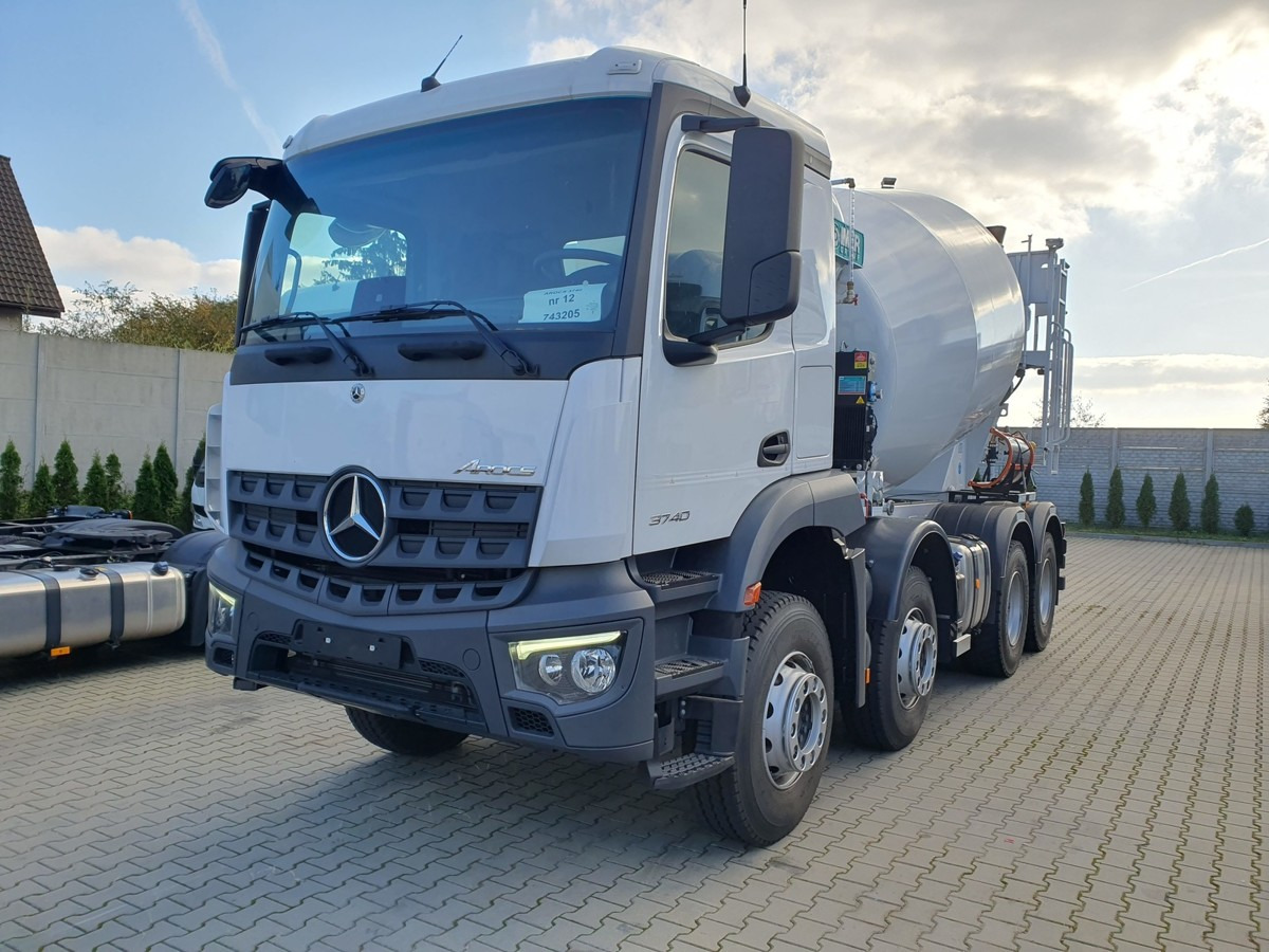 MERCEDES-BENZ Arocs 3740 8x4 Betonmischer IMER ORU LT105 H 10m - Betonbil: billede 1 MERCEDES-BENZ Arocs 3740 8x4 Betonmischer IMER ORU LT105 H 10m - Betonbil: billede 1