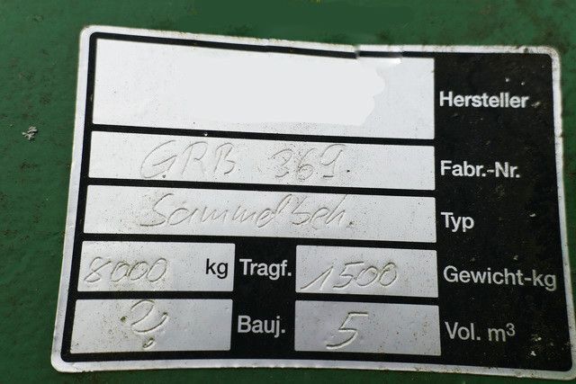 Sammelbehälter, Glascontainer, Absetzcontainer - Liftdumper lastbil: billede 4 Sammelbehälter, Glascontainer, Absetzcontainer - Liftdumper lastbil: billede 4