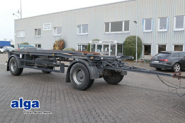 Schwarzmüller PV04PNP, Behälter 5-7m, Außenroller, SAF - Kroghejsvogn/ Skip loader anhænger: billede 1 Schwarzmüller PV04PNP, Behälter 5-7m, Außenroller, SAF - Kroghejsvogn/ Skip loader anhænger: billede 1