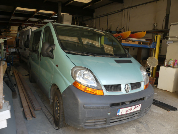 Camionnette Renault TRAFFIC (2003-411.053 km-VIN:VF1FLACA63V180319) - Bil: billede 2 Camionnette Renault TRAFFIC (2003-411.053 km-VIN:VF1FLACA63V180319) - Bil: billede 2
