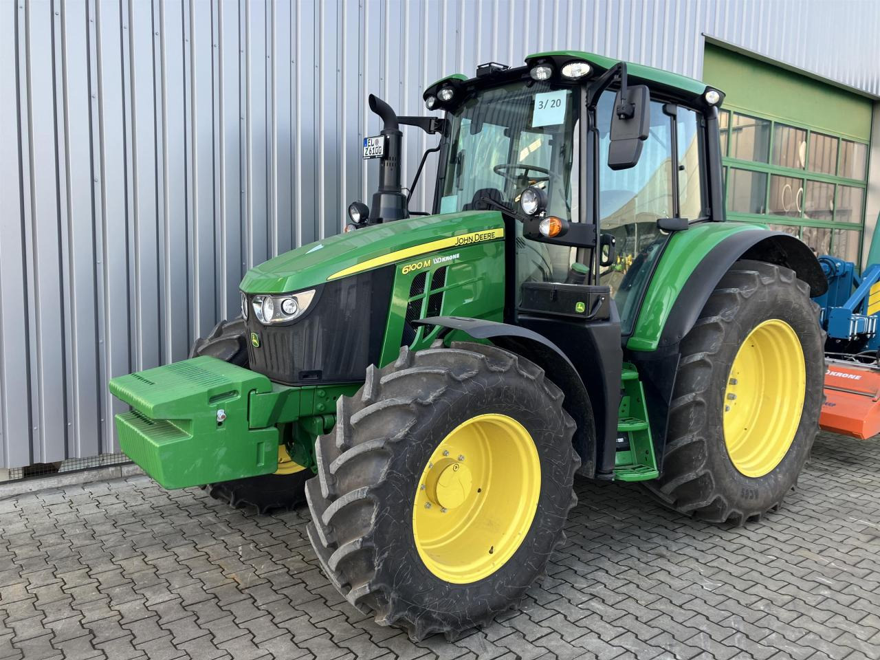 John Deere 6100M - Traktor: billede 1 John Deere 6100M - Traktor: billede 1