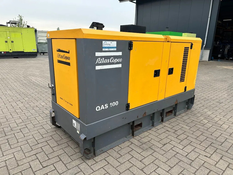Atlas-Copco QAS 100 Perkins Leroy Somer 100 kVA Silent Rental generatorset - Strømgenerator: billede 2 Atlas-Copco QAS 100 Perkins Leroy Somer 100 kVA Silent Rental generatorset - Strømgenerator: billede 2