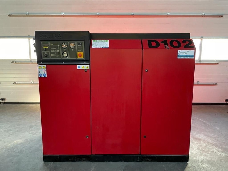 Ecoair D102 Elektrische Schroefcompressor 75 kW 10.000 L / min 8 Bar - Luftkompressor: billede 1 Ecoair D102 Elektrische Schroefcompressor 75 kW 10.000 L / min 8 Bar - Luftkompressor: billede 1