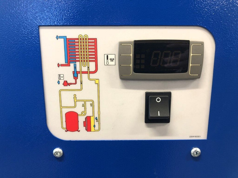 Ny Luftkompressor Fiac New Silver D 10 / 300 Silent 7.5 kW 860 L / min 10 bar Elektrische Schroefcompressor met ketel en droger: billede 7
