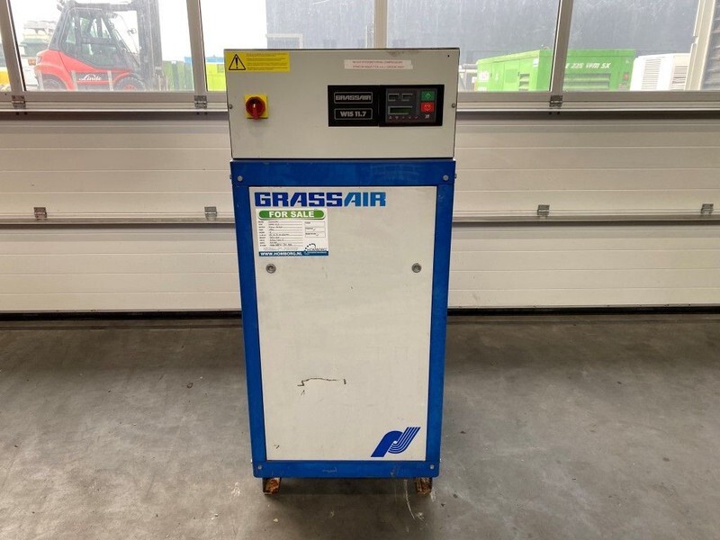 Grassair WIS 11.7 Silent 4 kW 550 L / min 12 Bar Schroefcompressor - Luftkompressor: billede 1 Grassair WIS 11.7 Silent 4 kW 550 L / min 12 Bar Schroefcompressor - Luftkompressor: billede 1