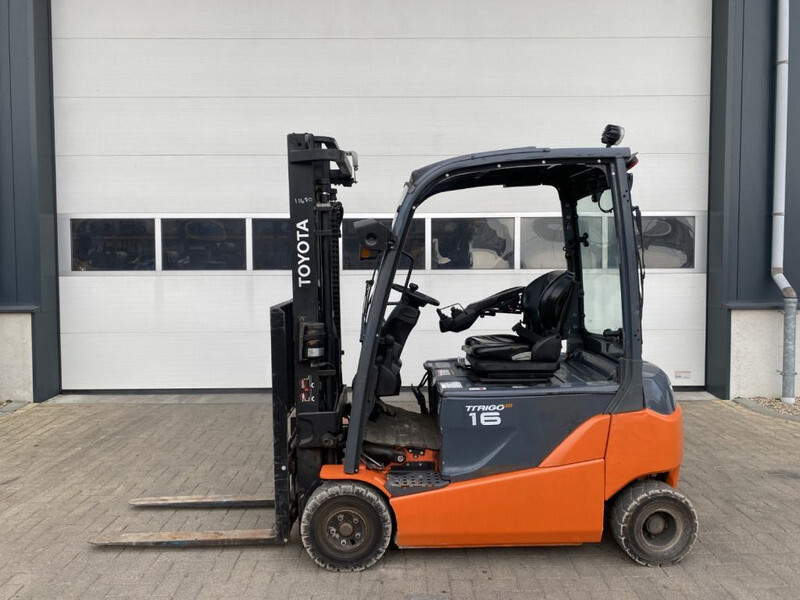 Toyota Traigo 16 Duplex Freelift Sideshift 1.6 ton Elektra Heftruck - El gaffeltruck: billede 2 Toyota Traigo 16 Duplex Freelift Sideshift 1.6 ton Elektra Heftruck - El gaffeltruck: billede 2