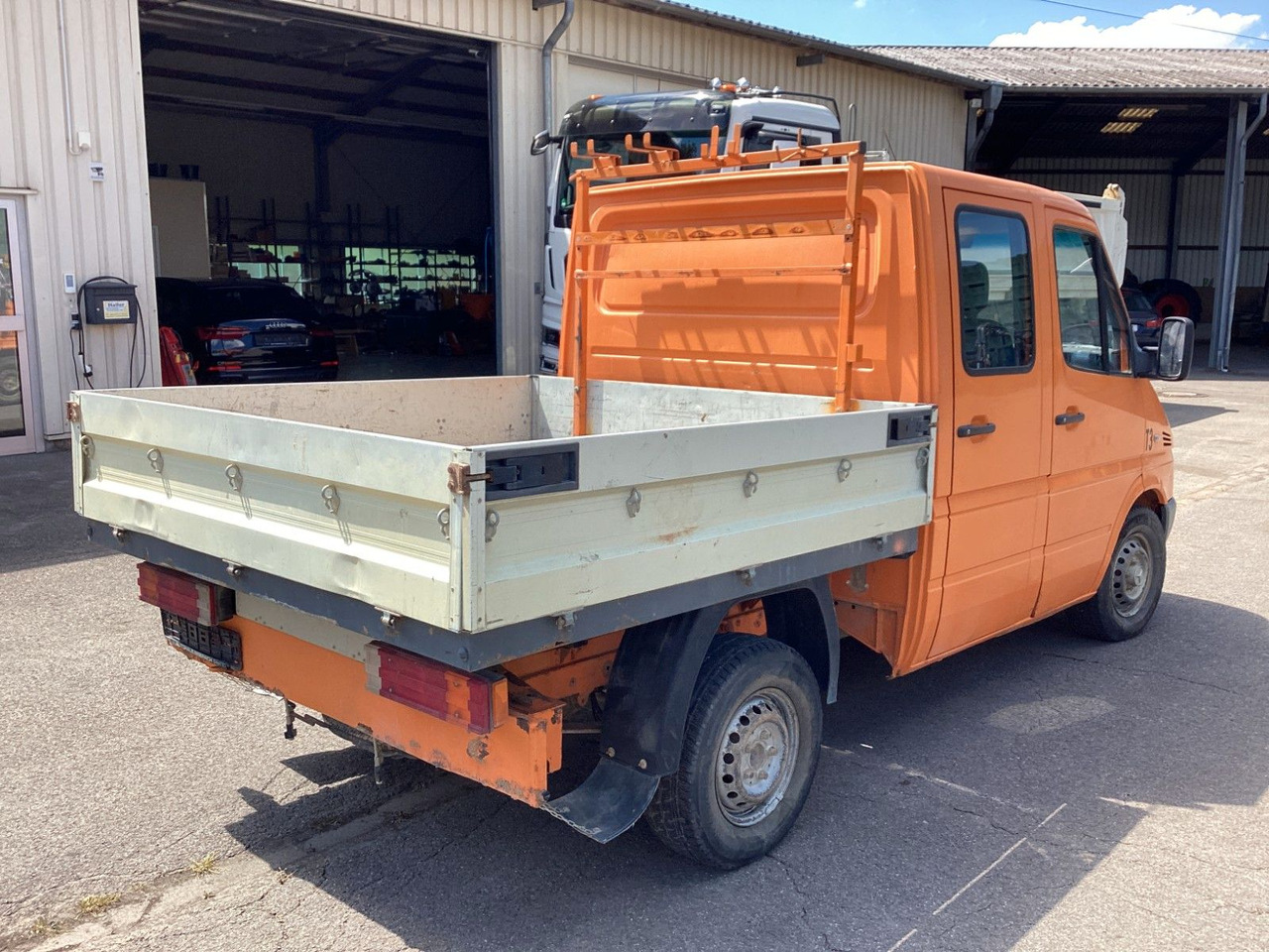 Mercedes-Benz Sprinter Pritsche Doka 211 CDI - Ladbil, Mandskabsbil: billede 4 Mercedes-Benz Sprinter Pritsche Doka 211 CDI - Ladbil, Mandskabsbil: billede 4