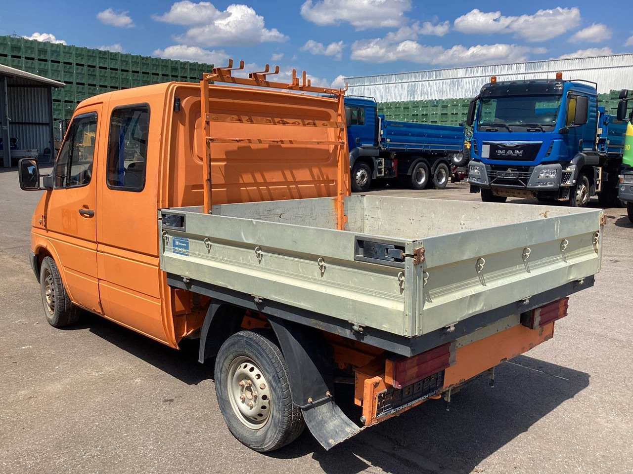 Mercedes-Benz Sprinter Pritsche Doka 211 CDI - Ladbil, Mandskabsbil: billede 2 Mercedes-Benz Sprinter Pritsche Doka 211 CDI - Ladbil, Mandskabsbil: billede 2