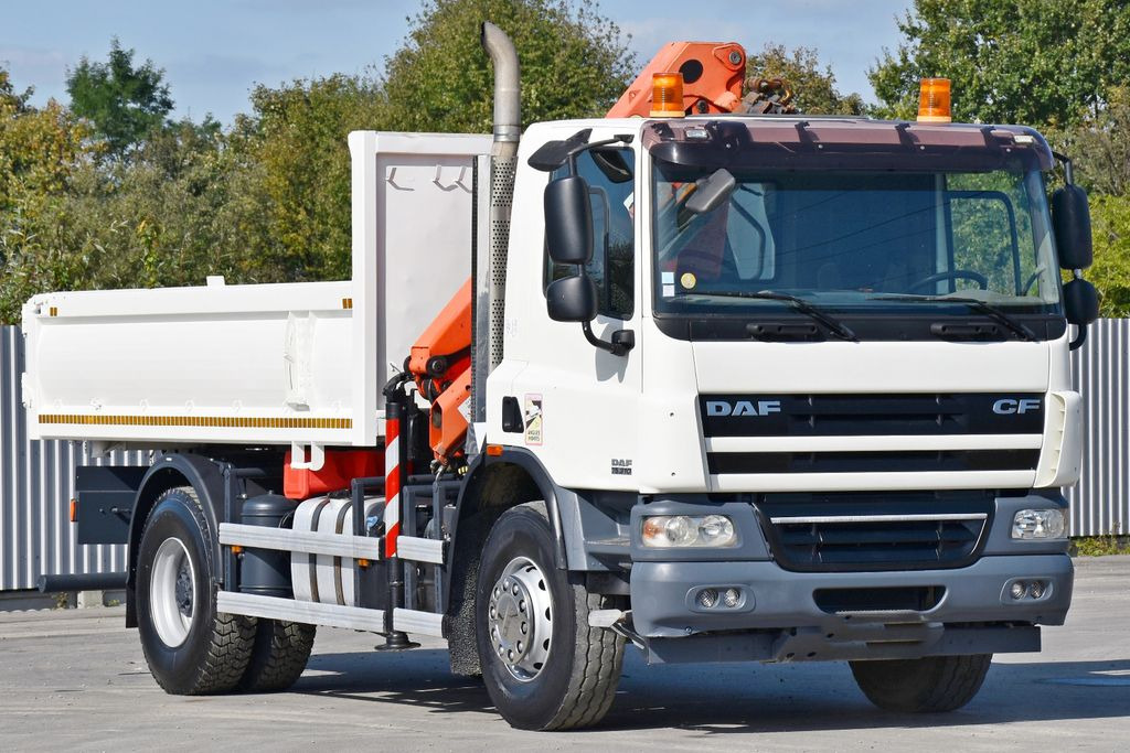 DAF CF 75.310 Kipper 4,30 m* KRAN * TOPZUSTAND - Lastbil med kran, Tipvogn lastbil: billede 4 DAF CF 75.310 Kipper 4,30 m* KRAN * TOPZUSTAND - Lastbil med kran, Tipvogn lastbil: billede 4