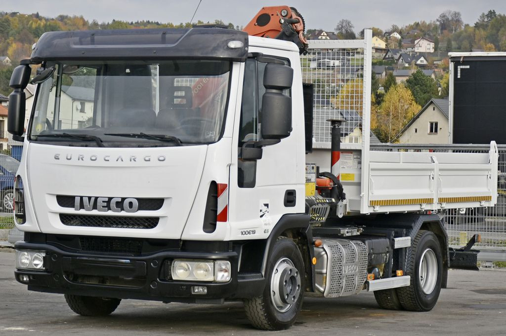 Iveco EUROCARGO 100E19 +PK 7001 H + FUNK * TOPZUSTAND - Lastbil med kran, Tipvogn lastbil: billede 3 Iveco EUROCARGO 100E19 +PK 7001 H + FUNK * TOPZUSTAND - Lastbil med kran, Tipvogn lastbil: billede 3
