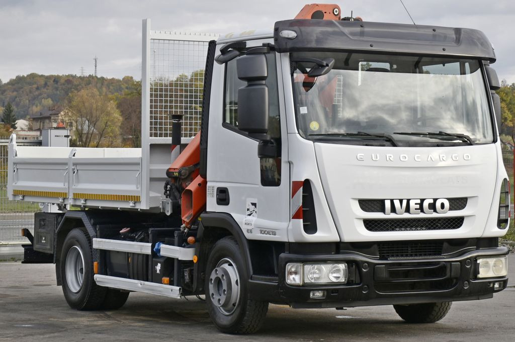 Iveco EUROCARGO 100E19 +PK 7001 H + FUNK * TOPZUSTAND - Lastbil med kran, Tipvogn lastbil: billede 4 Iveco EUROCARGO 100E19 +PK 7001 H + FUNK * TOPZUSTAND - Lastbil med kran, Tipvogn lastbil: billede 4