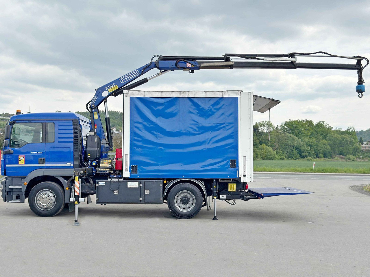 MAN TGM 15.250* FASSI F110A.0.23 * TOPZUSTAND - Lastbil med kran: billede 5 MAN TGM 15.250* FASSI F110A.0.23 * TOPZUSTAND - Lastbil med kran: billede 5