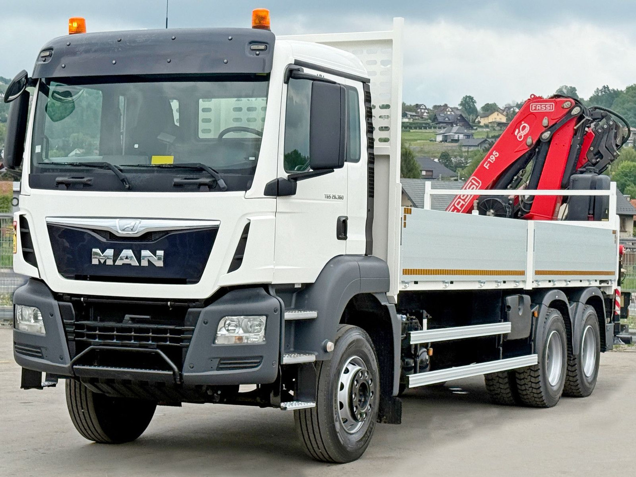 MAN TGS 26.360* FASSI F195A.2.24 / FUNK * 6x4 * TOP - Lastbil med kran: billede 4 MAN TGS 26.360* FASSI F195A.2.24 / FUNK * 6x4 * TOP - Lastbil med kran: billede 4