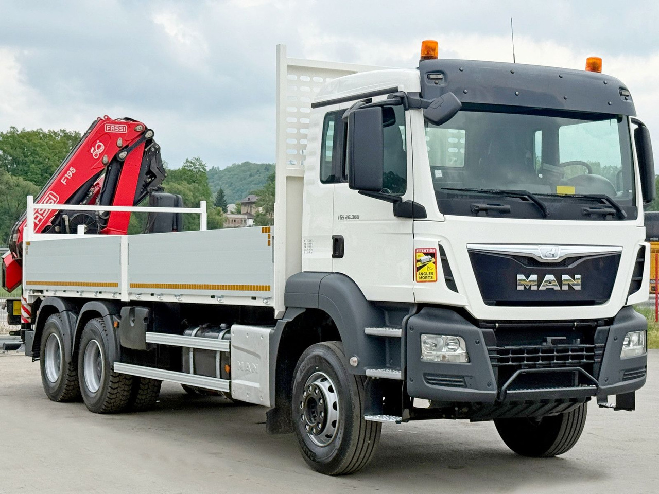 MAN TGS 26.360* FASSI F195A.2.24 / FUNK * 6x4 * TOP - Lastbil med kran: billede 3 MAN TGS 26.360* FASSI F195A.2.24 / FUNK * 6x4 * TOP - Lastbil med kran: billede 3
