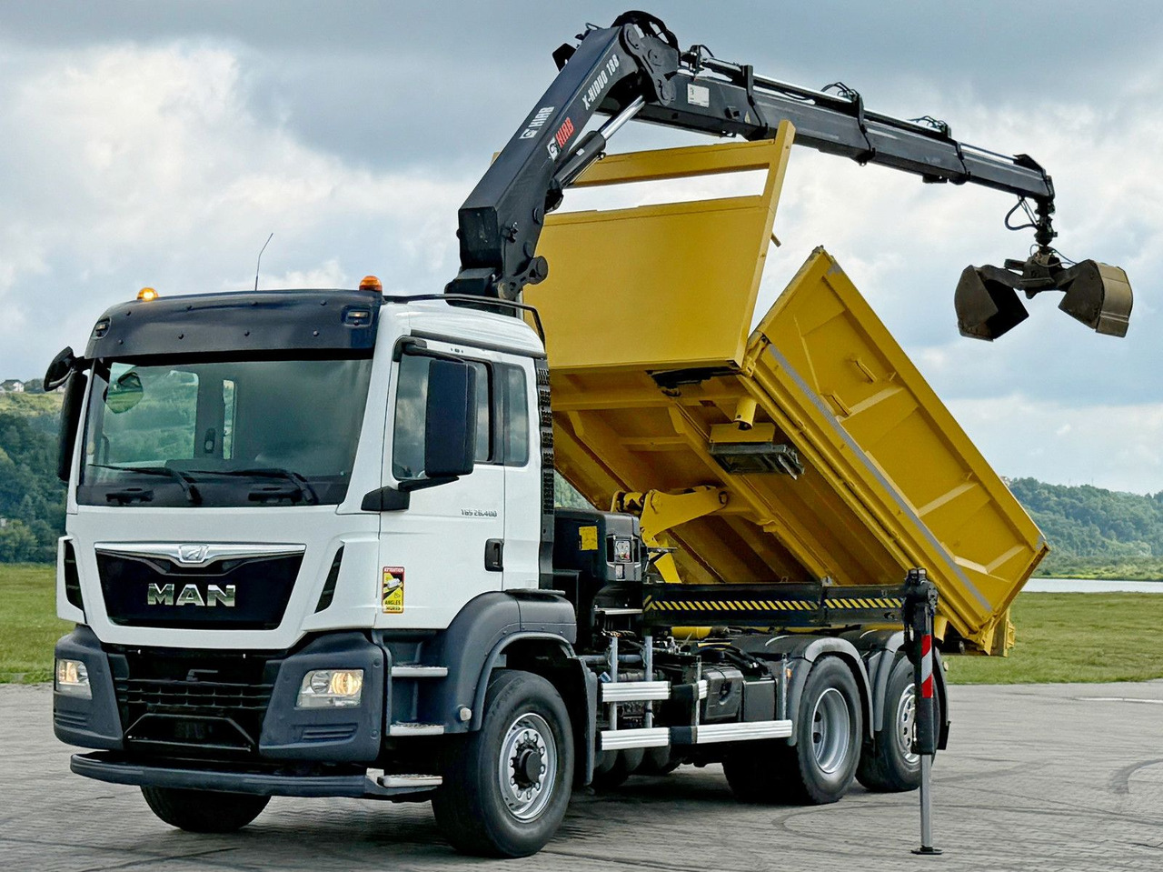 MAN TGS 26.400 * HIAB X-HIDUO 188 E-3 + FUNK * 6x4 - Lastbil med kran: billede 3 MAN TGS 26.400 * HIAB X-HIDUO 188 E-3 + FUNK * 6x4 - Lastbil med kran: billede 3