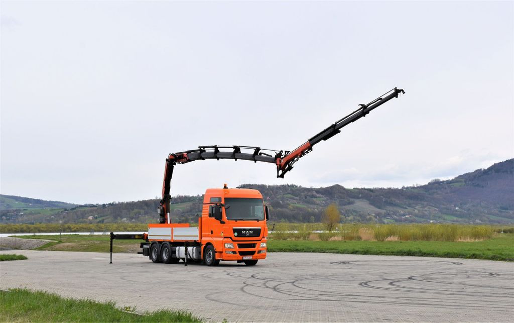 MAN TGX 28.540 * PK29002 + JIB PJ060/FUNK! - Lastbil med kran, Lastbil med lad: billede 2 MAN TGX 28.540 * PK29002 + JIB PJ060/FUNK! - Lastbil med kran, Lastbil med lad: billede 2