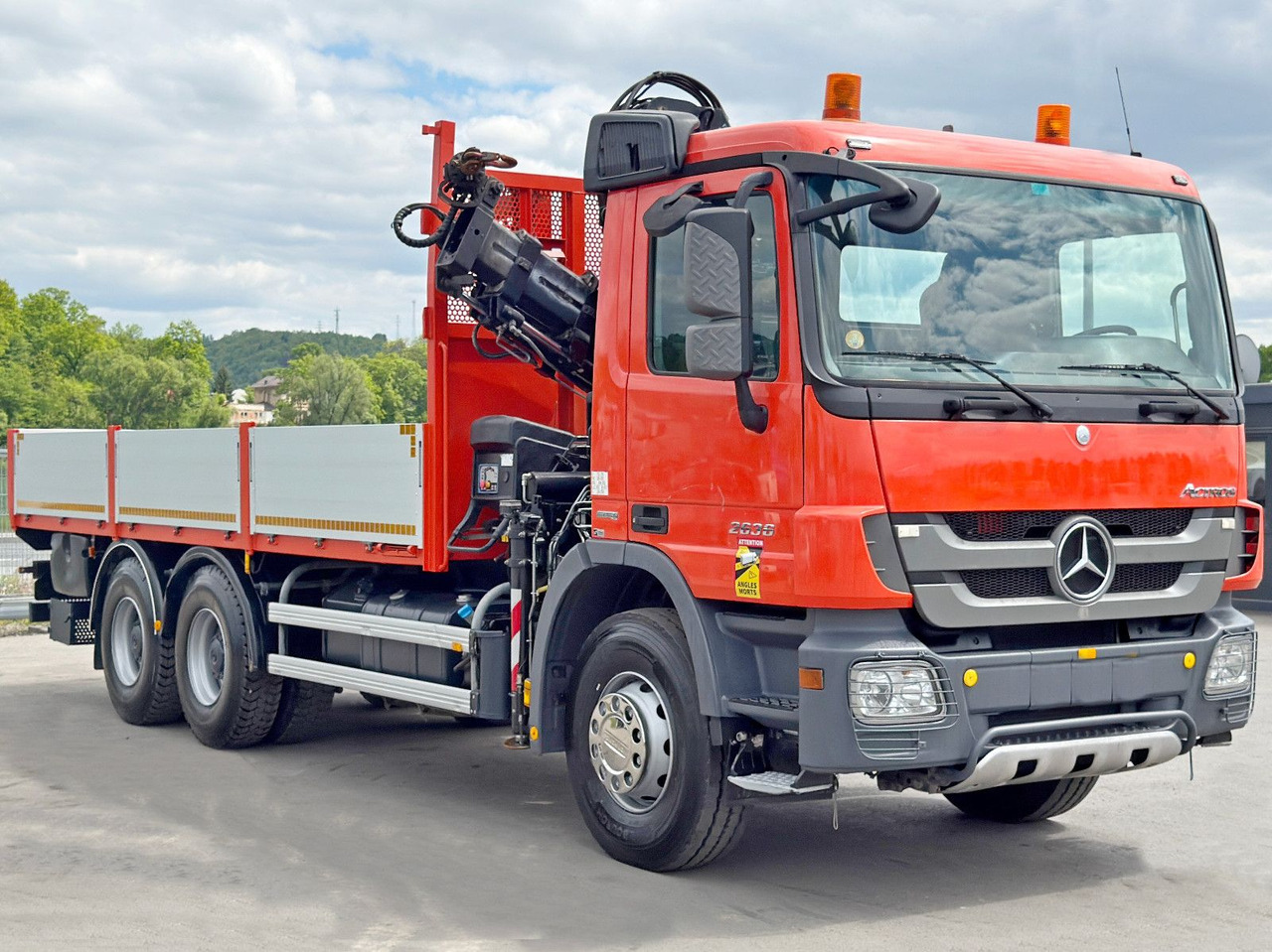 Mercedes-Benz ACTROS 2636*HIAB 122 BS-2 HIDUO + FUNK/6x4 * TOP - Lastbil med kran: billede 4 Mercedes-Benz ACTROS 2636*HIAB 122 BS-2 HIDUO + FUNK/6x4 * TOP - Lastbil med kran: billede 4