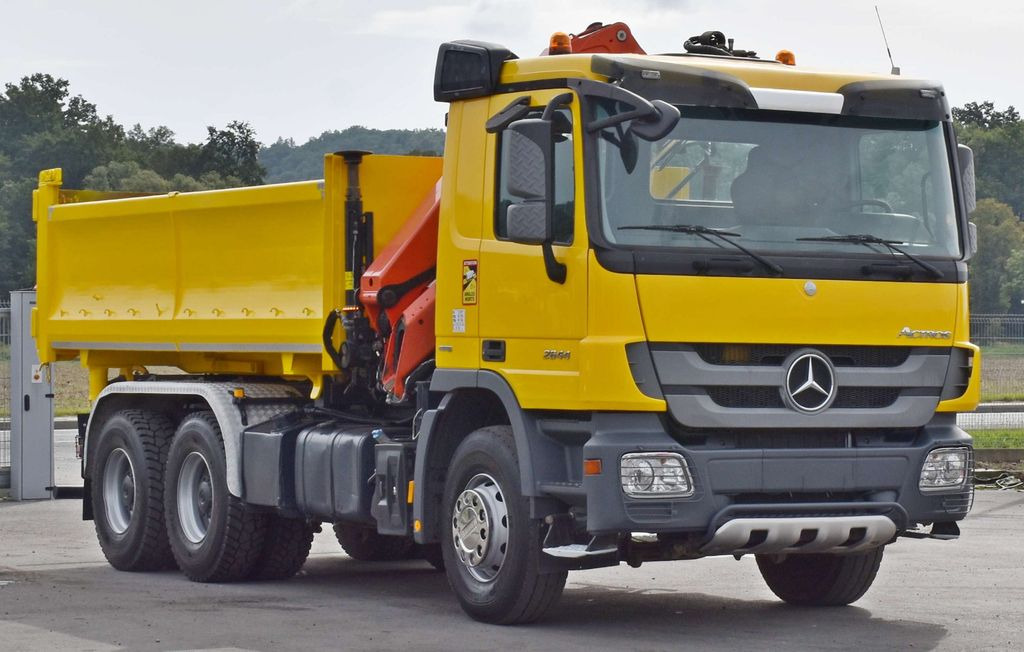 Mercedes-Benz ACTROS 2644 * PK 16001 - K A/FUNK * 6x4 - Lastbil med kran, Tipvogn lastbil: billede 4 Mercedes-Benz ACTROS 2644 * PK 16001 - K A/FUNK * 6x4 - Lastbil med kran, Tipvogn lastbil: billede 4