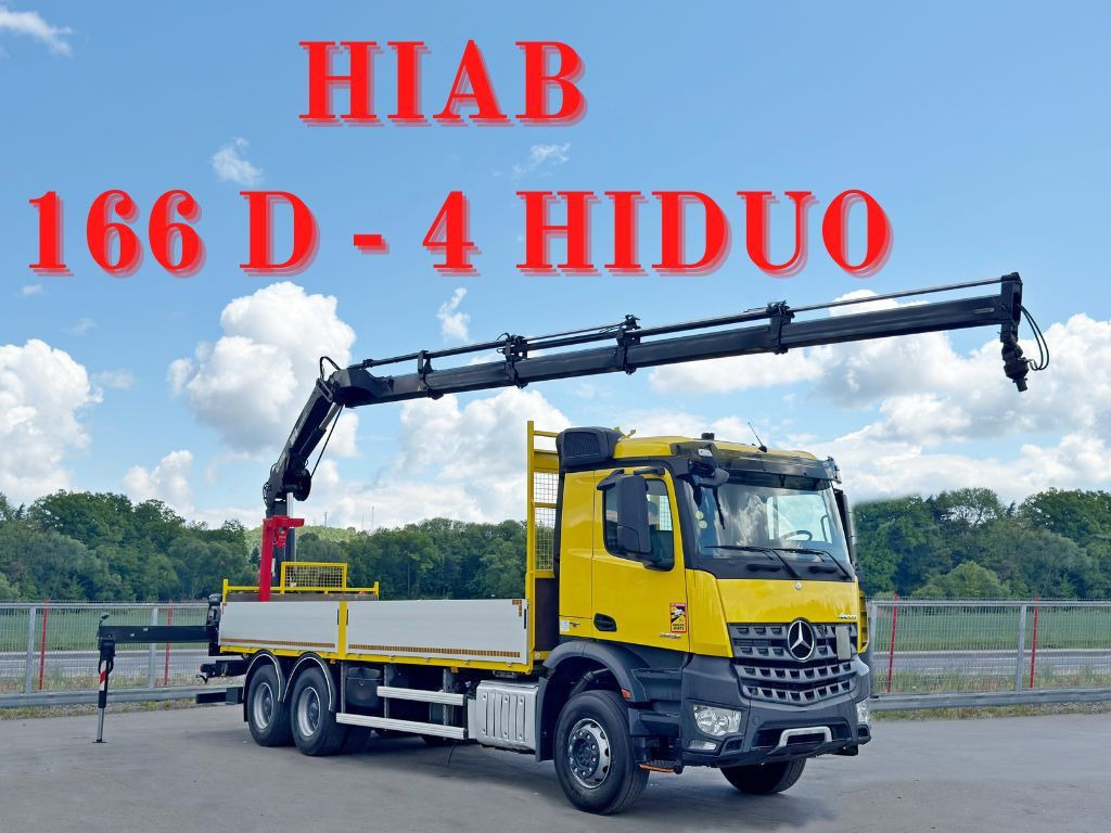 Mercedes-Benz AROCS 2636 *HIAB 166 D-4 HIDUO + FUNK* 6x4 - Lastbil med kran: billede 1 Mercedes-Benz AROCS 2636 *HIAB 166 D-4 HIDUO + FUNK* 6x4 - Lastbil med kran: billede 1