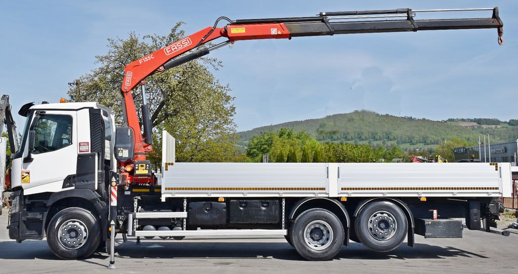 Renault C 380 * PRITSCHE 7,05 m* FASSI F 135C + FUNK - Lastbil med kran: billede 5 Renault C 380 * PRITSCHE 7,05 m* FASSI F 135C + FUNK - Lastbil med kran: billede 5