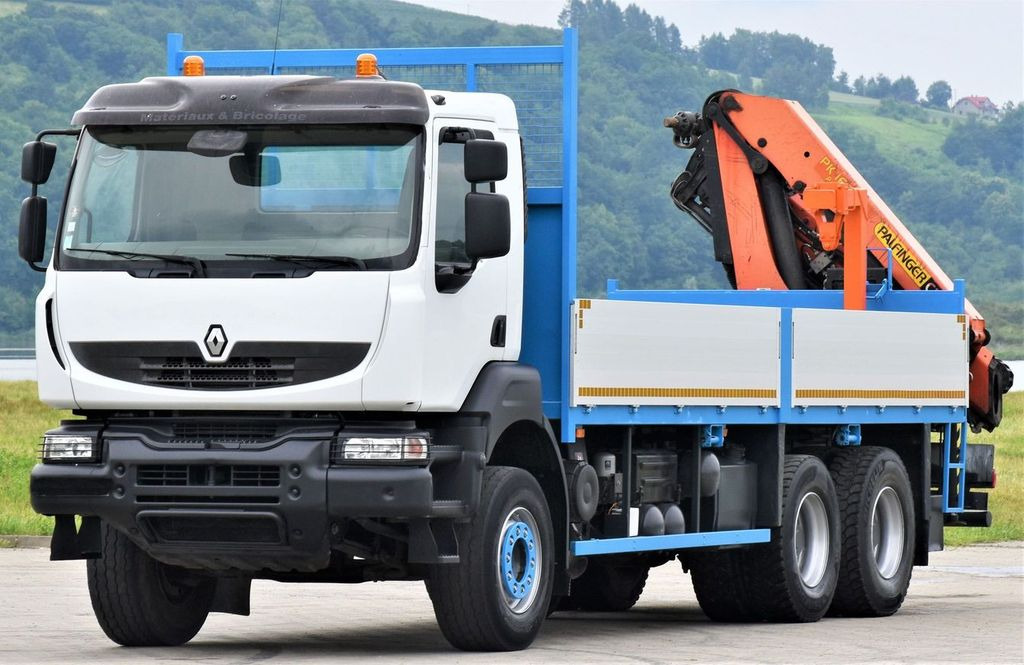 Renault KERAX 370 *PK 16502 + FUNK / 6x4 * TOP - Lastbil med kran, Lastbil med lad: billede 4 Renault KERAX 370 *PK 16502 + FUNK / 6x4 * TOP - Lastbil med kran, Lastbil med lad: billede 4