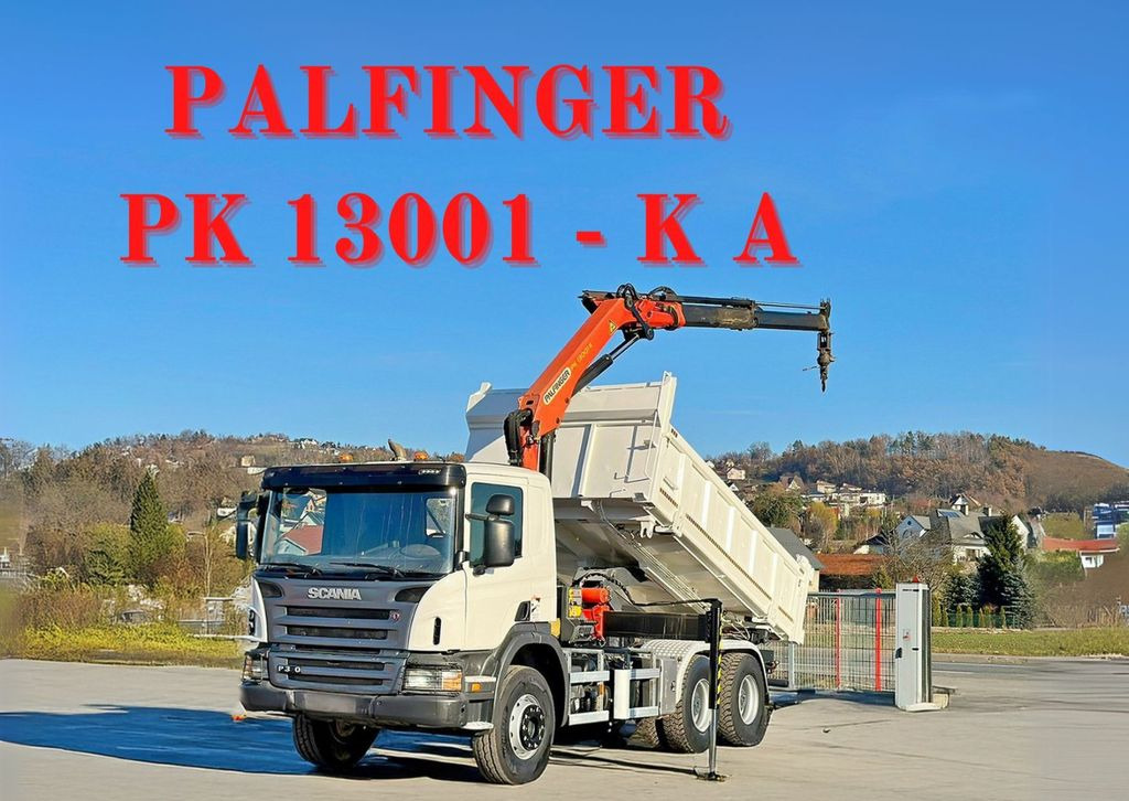 Scania P 360 Kipper 4,70 m * PK 13001-KA + FUNK * 6x4 - Lastbil med kran, Tipvogn lastbil: billede 1 Scania P 360 Kipper 4,70 m * PK 13001-KA + FUNK * 6x4 - Lastbil med kran, Tipvogn lastbil: billede 1