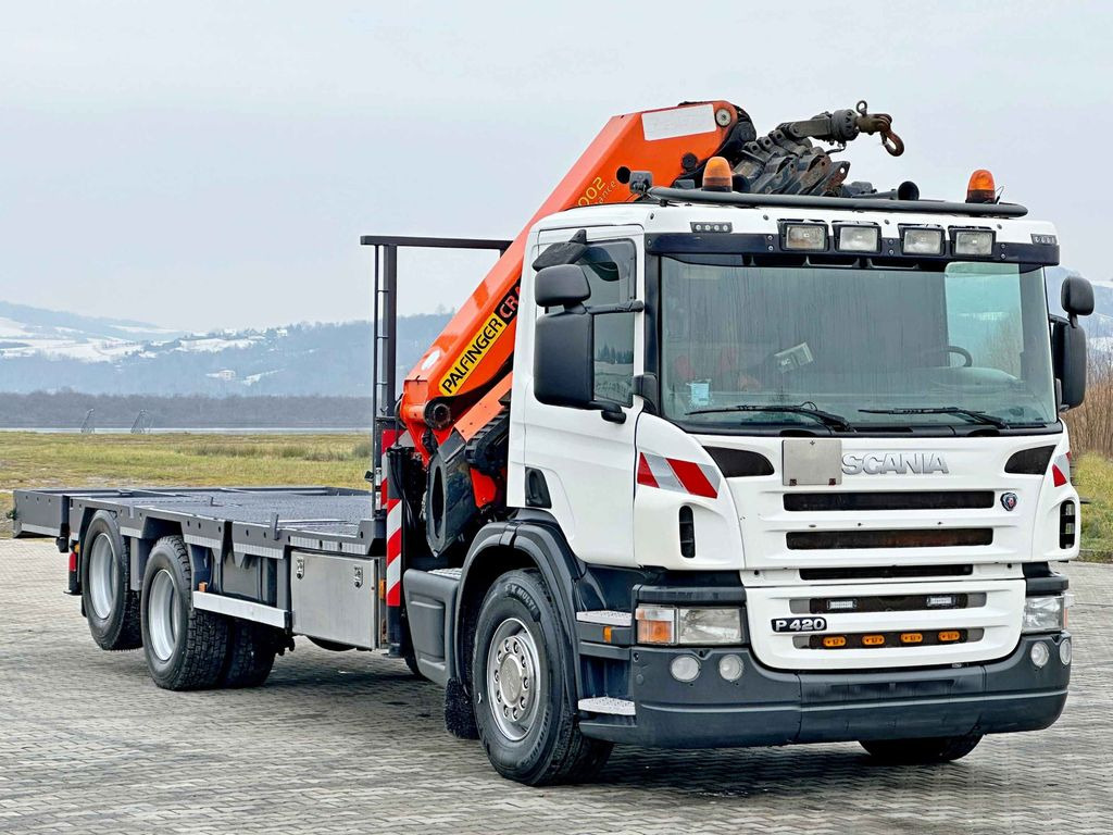 Scania P 420* PLATFORM 6,80m * PK 29002+FUNK * TOP - Bjærgningskøretøj: billede 3 Scania P 420* PLATFORM 6,80m * PK 29002+FUNK * TOP - Bjærgningskøretøj: billede 3