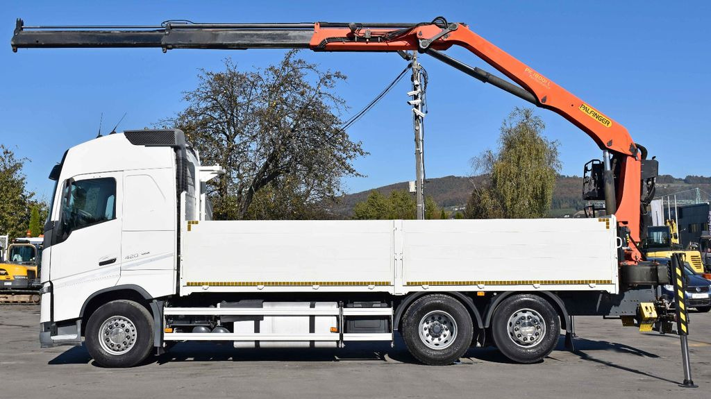 Volvo FH 420 Pritsche 6,60m * PK 18001 L* TOPZUSTAND - Lastbil med kran, Lastbil med lad: billede 5 Volvo FH 420 Pritsche 6,60m * PK 18001 L* TOPZUSTAND - Lastbil med kran, Lastbil med lad: billede 5