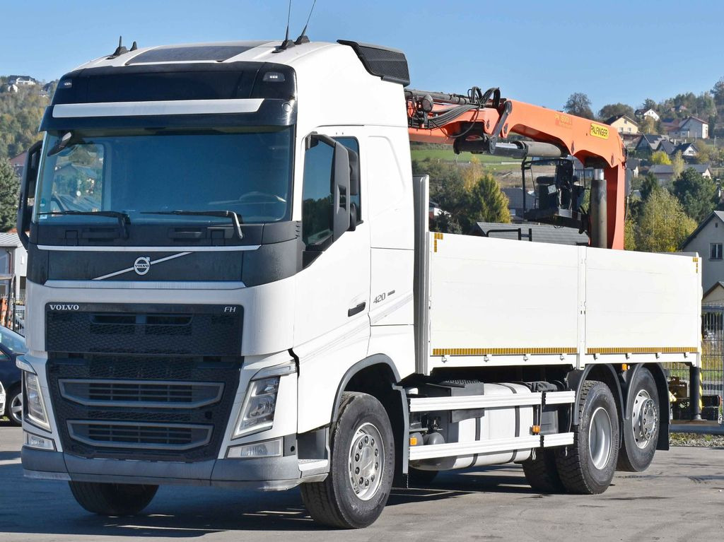 Volvo FH 420 Pritsche 6,60m * PK 18001 L* TOPZUSTAND - Lastbil med kran, Lastbil med lad: billede 4 Volvo FH 420 Pritsche 6,60m * PK 18001 L* TOPZUSTAND - Lastbil med kran, Lastbil med lad: billede 4
