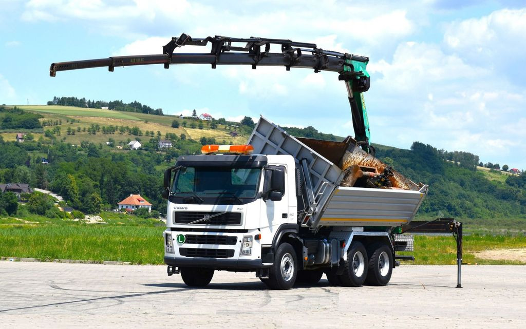 Volvo FM 440 Kipper 4,80m + PK 17000D/6x4 * TOPZUSTAND - Tipvogn lastbil, Lastbil med kran: billede 2 Volvo FM 440 Kipper 4,80m + PK 17000D/6x4 * TOPZUSTAND - Tipvogn lastbil, Lastbil med kran: billede 2