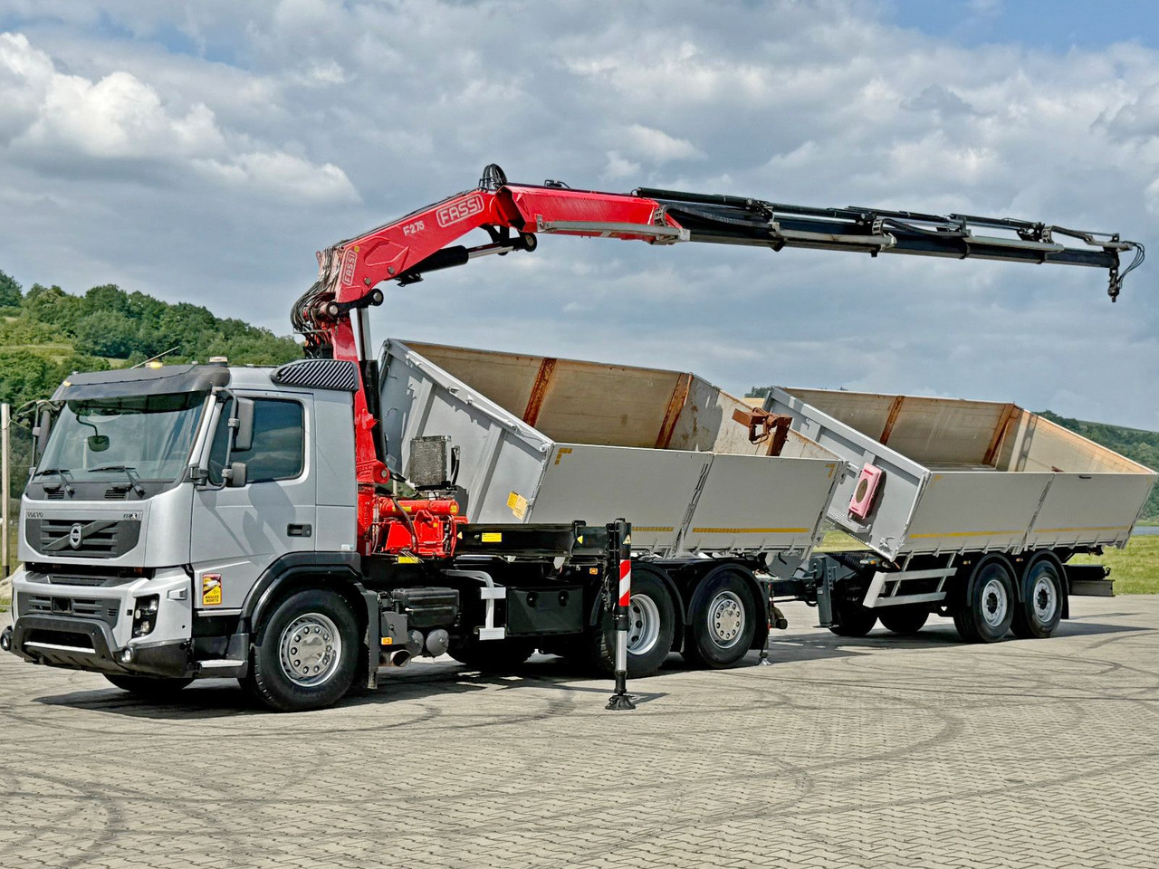 Volvo FMX 420* FASSI F275.2.25 + FUNK + Anhänger / TOP - Lastbil med kran: billede 3 Volvo FMX 420* FASSI F275.2.25 + FUNK + Anhänger / TOP - Lastbil med kran: billede 3