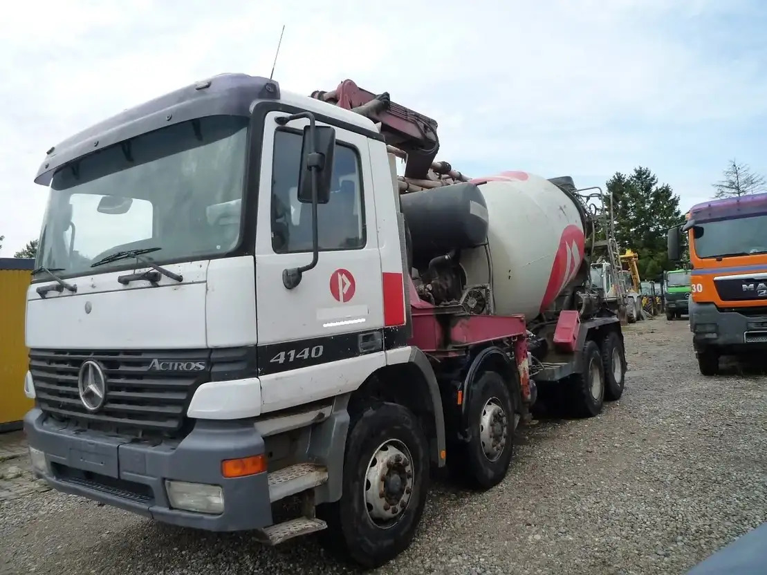 Mercedes-Benz Actros 4141 - Betonbil med pumpe: billede 4 Mercedes-Benz Actros 4141 - Betonbil med pumpe: billede 4