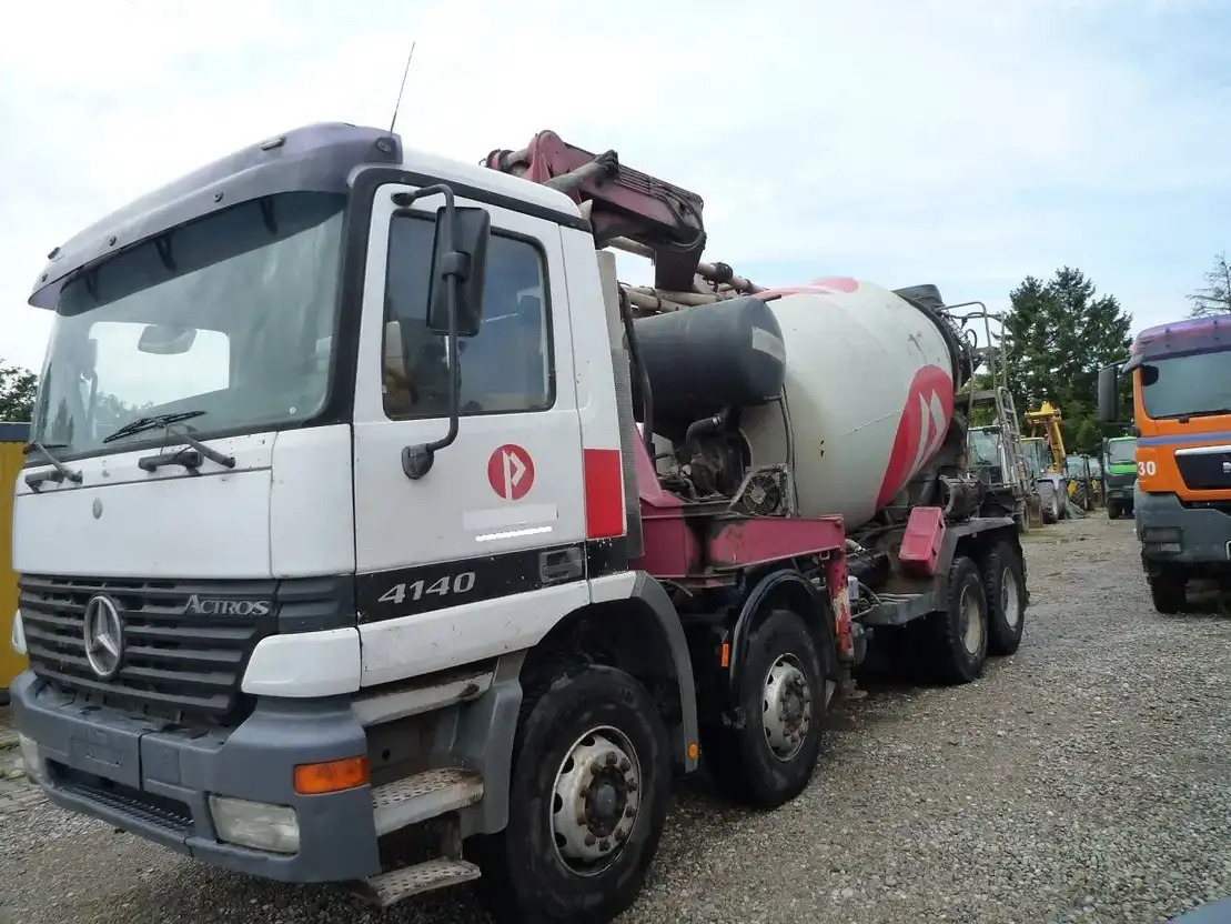 Mercedes-Benz Actros 4141 - Betonbil med pumpe: billede 5 Mercedes-Benz Actros 4141 - Betonbil med pumpe: billede 5