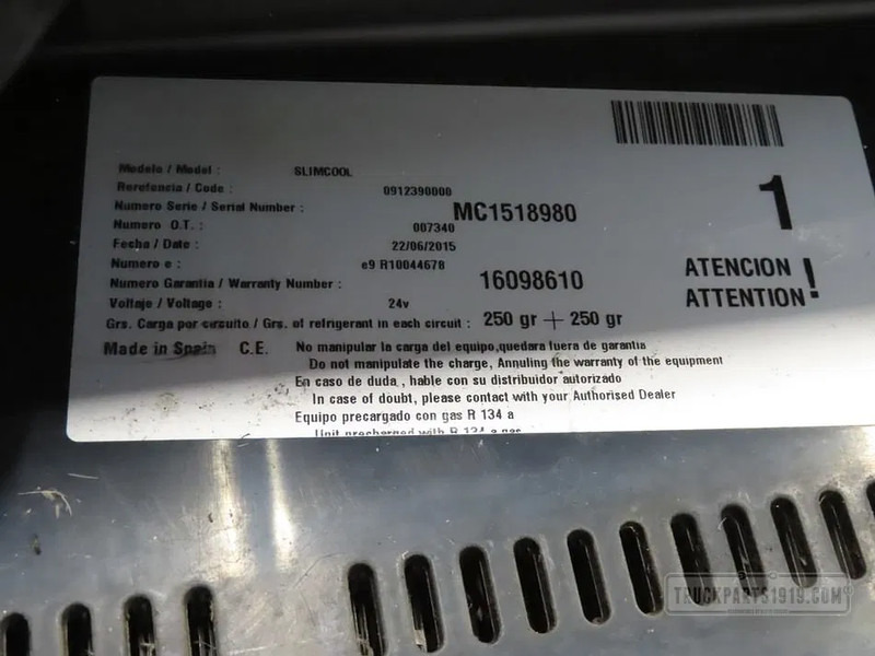 DAF Heating, Ventilation & AC Dak airco unit DAF XF - Varme/ Ventilation for Lastbil: billede 4 DAF Heating, Ventilation & AC Dak airco unit DAF XF - Varme/ Ventilation for Lastbil: billede 4