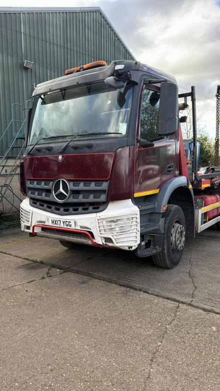Mercedes Arocs1824 Ton Skip loader Arocs 1824 Skip Loader - Liftdumper lastbil: billede 2 Mercedes Arocs1824 Ton Skip loader Arocs 1824 Skip Loader - Liftdumper lastbil: billede 2