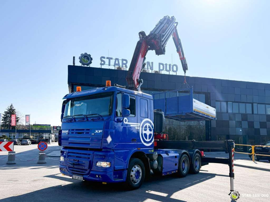 DAF XF 105.510 6x4 FASSI 450 FLY JIB Winch 5th - Lastbil med kran: billede 1 DAF XF 105.510 6x4 FASSI 450 FLY JIB Winch 5th - Lastbil med kran: billede 1