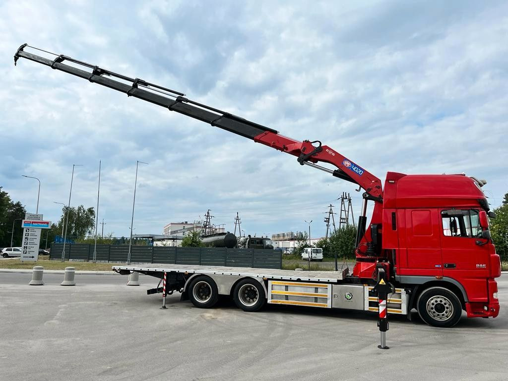 DAF XF 105 6x2 HMF 4020 EURO 5 KRAN CRANE . - Lastbil med kran: billede 2 DAF XF 105 6x2 HMF 4020 EURO 5 KRAN CRANE . - Lastbil med kran: billede 2