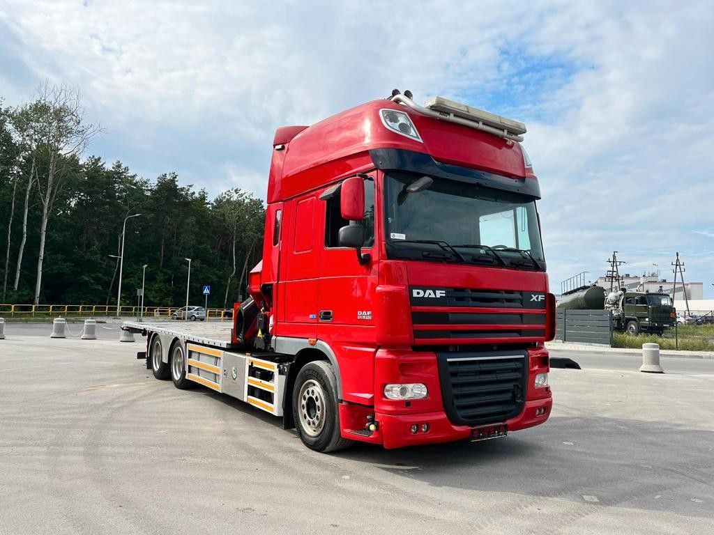 DAF XF 105 6x2 HMF 4020 EURO 5 KRAN CRANE . - Lastbil med kran: billede 4 DAF XF 105 6x2 HMF 4020 EURO 5 KRAN CRANE . - Lastbil med kran: billede 4