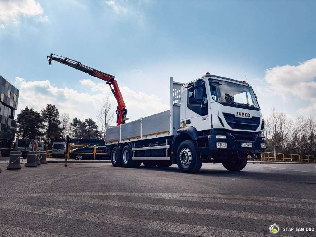 Iveco TRAKKER 450 6x4 PALFINGER PK 18502 SH Rotator - Lastbil med kran: billede 4 Iveco TRAKKER 450 6x4 PALFINGER PK 18502 SH Rotator - Lastbil med kran: billede 4