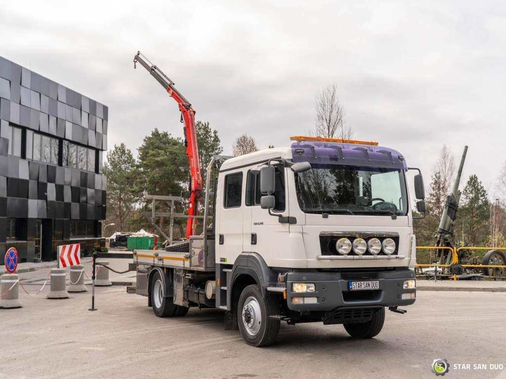 MAN TGM 13.290 4x4 FASSI F40B22 Crane Camper DOKA - Lastbil med kran: billede 5 MAN TGM 13.290 4x4 FASSI F40B22 Crane Camper DOKA - Lastbil med kran: billede 5