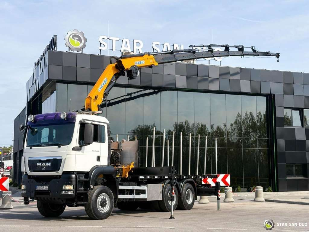 MAN TGS 33.400 6x6 BL EFFER 315/8S HDS Crane 2019 - Lastbil med kran: billede 1 MAN TGS 33.400 6x6 BL EFFER 315/8S HDS Crane 2019 - Lastbil med kran: billede 1