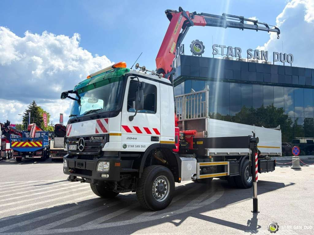 Mercedes-Benz ACTROS 2044A 4x4 Palfinger PK 20002 hds Crane - Lastbil med kran: billede 1 Mercedes-Benz ACTROS 2044A 4x4 Palfinger PK 20002 hds Crane - Lastbil med kran: billede 1