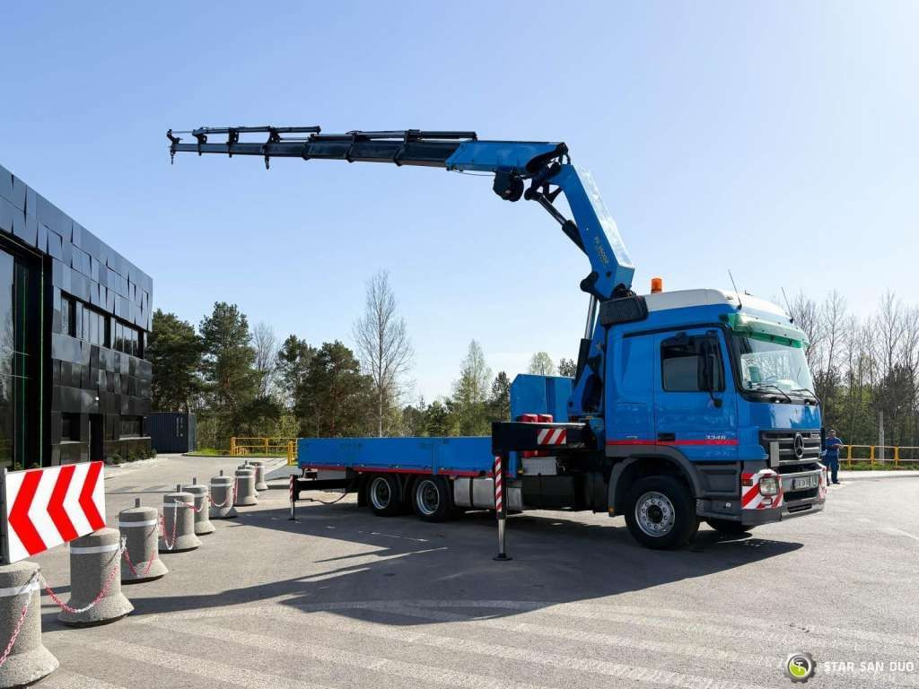 Mercedes-Benz ACTROS 2646L 6x4 PALFINGER 36002 Crane Winch - Lastbil med kran: billede 4 Mercedes-Benz ACTROS 2646L 6x4 PALFINGER 36002 Crane Winch - Lastbil med kran: billede 4