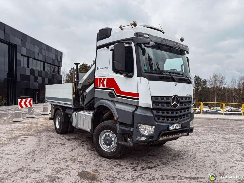 Mercedes-Benz AROCS 1851 4x4 PALFINGER PK 20002 Crane Kran - Lastbil med kran: billede 4 Mercedes-Benz AROCS 1851 4x4 PALFINGER PK 20002 Crane Kran - Lastbil med kran: billede 4